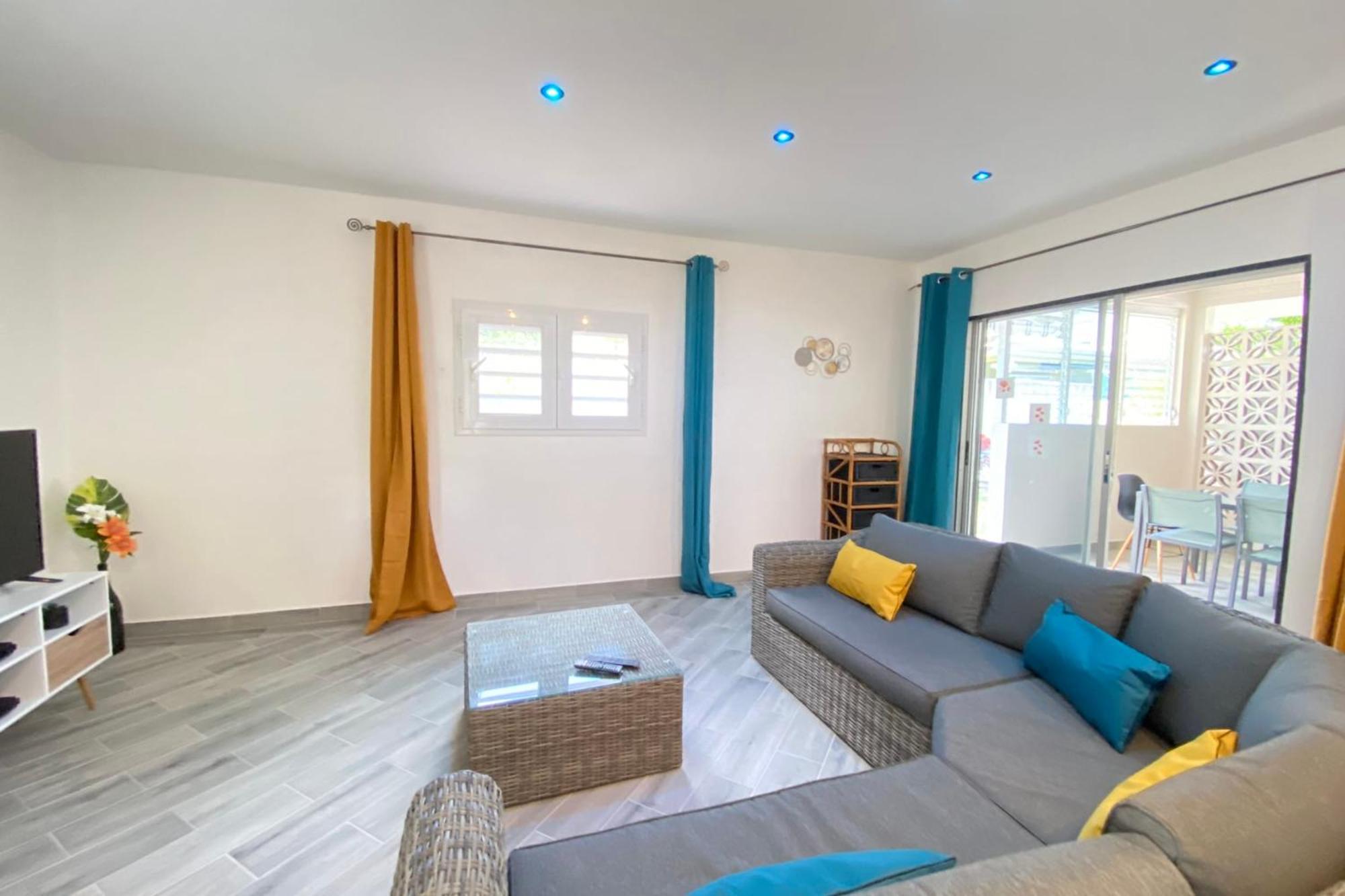 972M Beautiful Air-Conditioned Villa With Garden Le Carbet Eksteriør billede